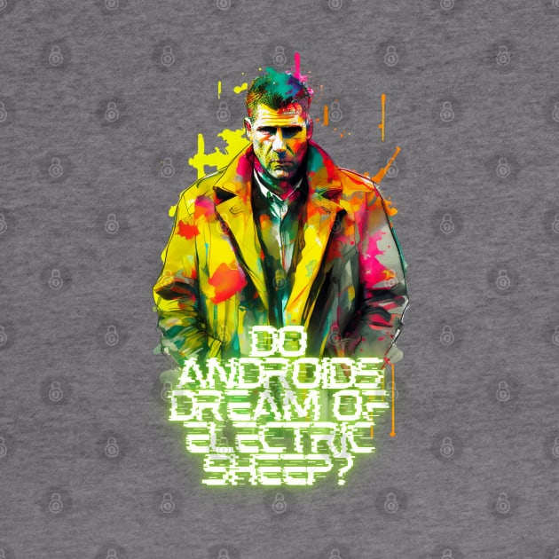 Rick Deckard - Do Androids Dream of Electric Sheep? by PrimetimeBitch